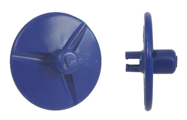 Mixerflügel Wittenborg blau, Welle ø4mm