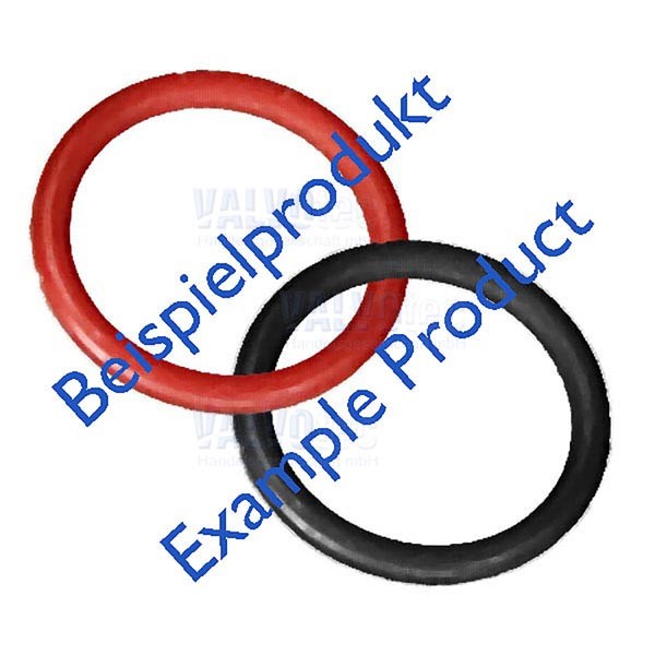 O-Ring Ø 72,6 x 3,53 mm Silikon rot