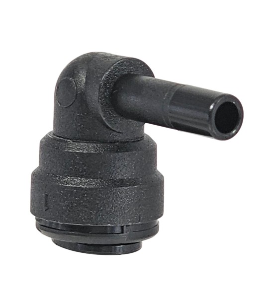 Einsteck-Winkelverbinder S 6 mm - R 8 mm