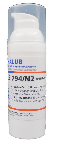 Silikonfett - 72,5 gr. Spender